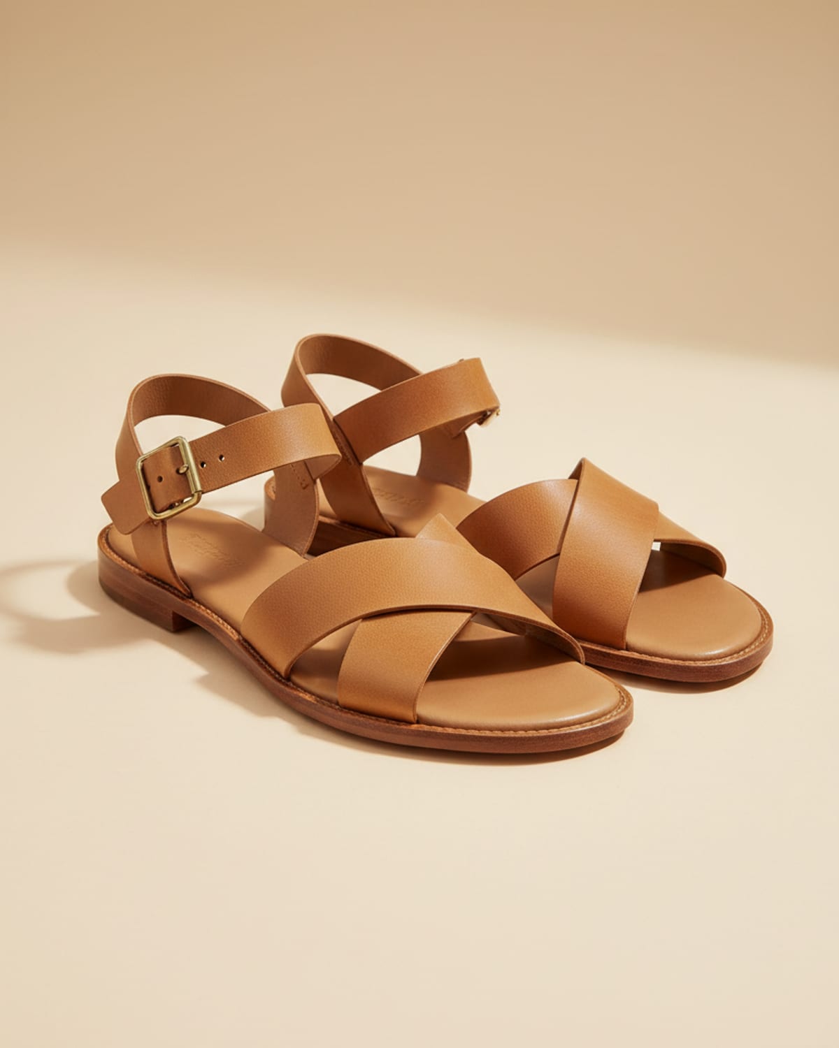 Leather Strap Sandal