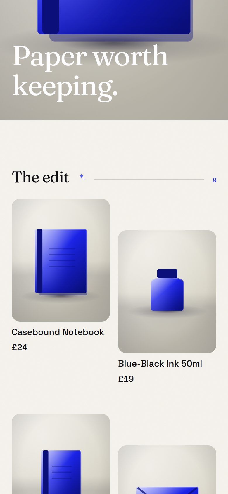 Folio Press, rendered by popuup